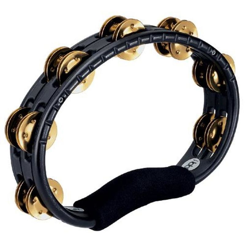 Foto van Meinl tmt1b-bk hand held tambourine beatring zwart