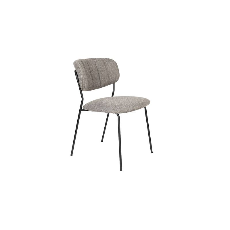 Foto van Anli style chair jolien black/grey fr