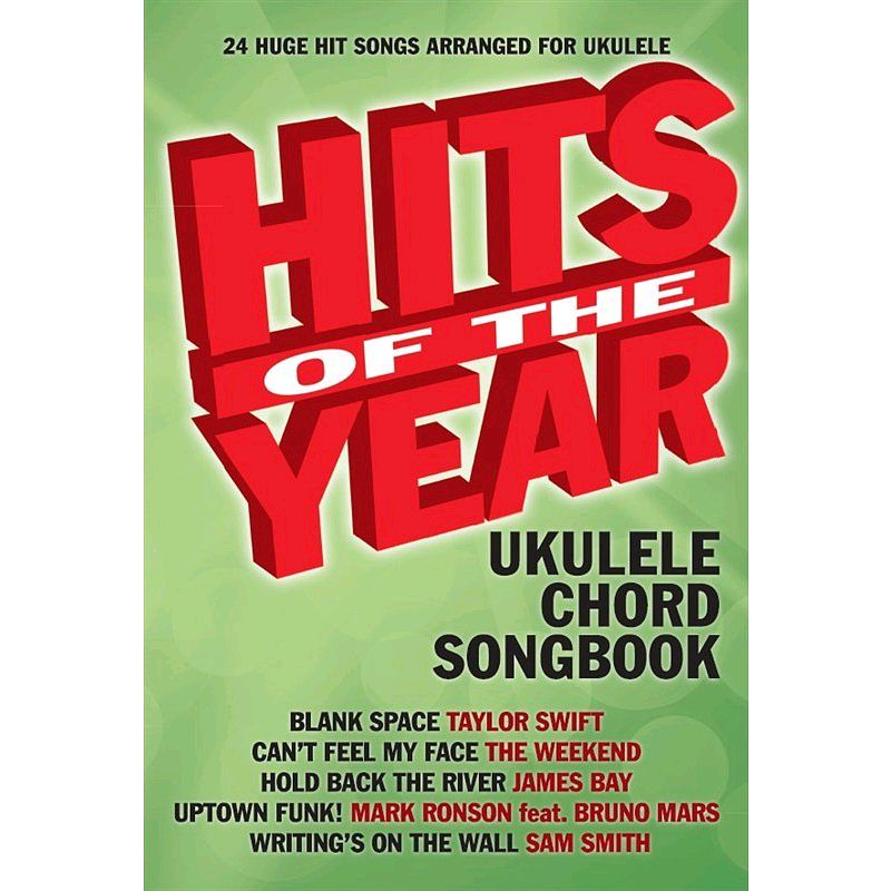 Foto van Wise publications - hits of the year 2015 voor ukelele