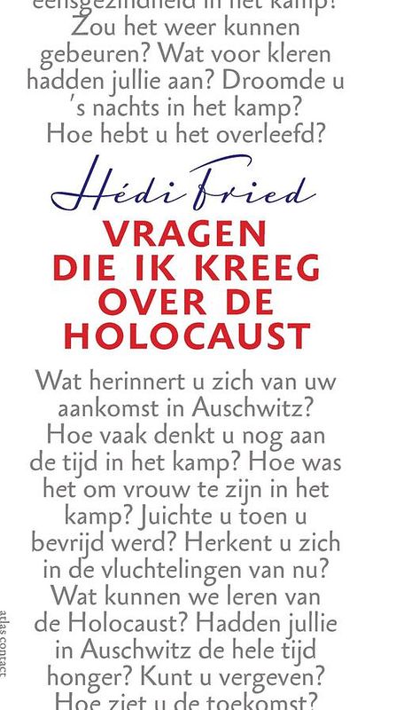 Foto van Vragen die ik kreeg over de holocaust - hédi fried - ebook (9789045036502)