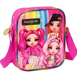 Foto van Rainbow high mini schoudertas, pink - 18 x 16 x 4 cm - polyester