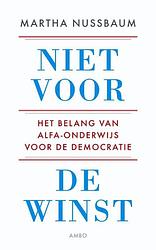 Foto van Niet voor de winst - martha nussbaum - ebook (9789026324680)