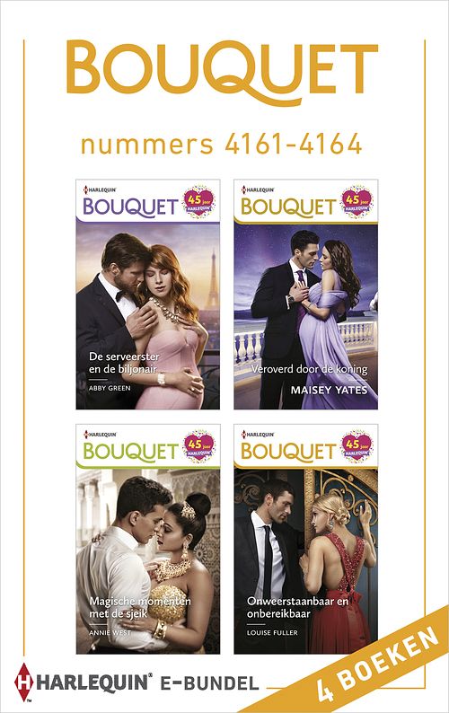 Foto van Bouquet e-bundel nummers 4161 - 4164 - abby green - ebook (9789402545968)