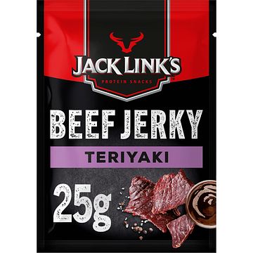 Foto van Jack link's beef jerky teriyaki 25g bij jumbo