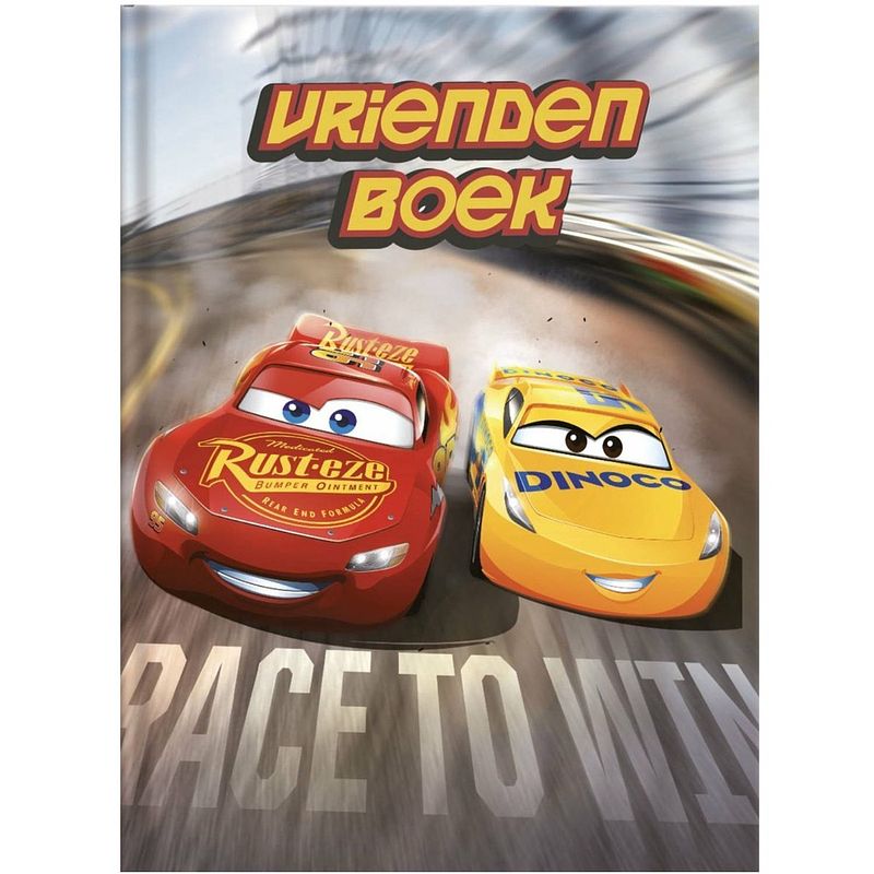 Foto van Cars 3 disney vriendenboek vriendenboekje - 80 blz- hardcover - editie 2022