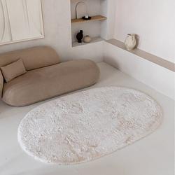 Foto van Vloerkleed comfy ovaal creme - grandstone - 190x290 cm - dekbed-discounter.nl