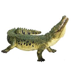 Foto van Mojo wildlife speelgoed krokodil met bewegende kaak - 387162