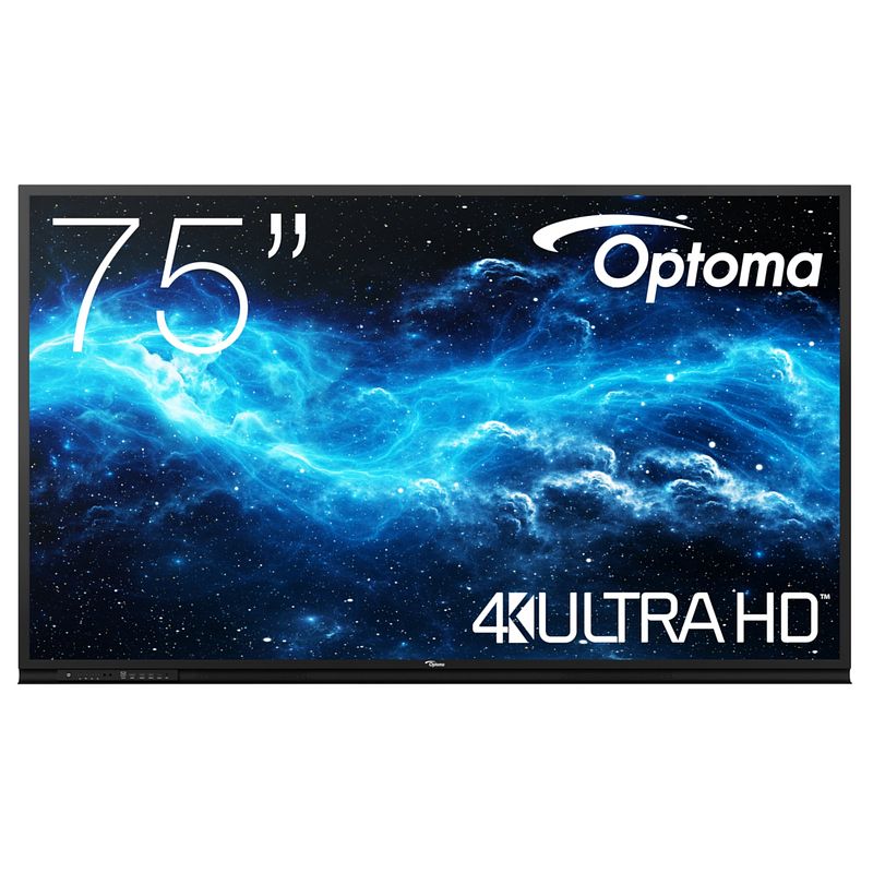 Foto van Optoma 3752rk creative touch 3-serie 75 inch interactief display