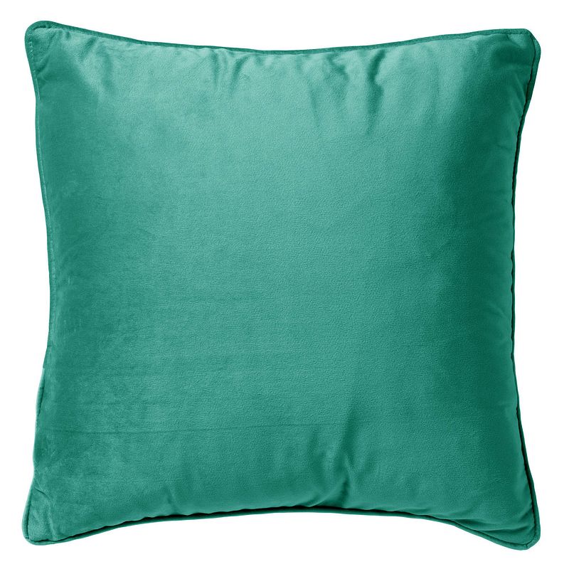 Foto van Dutch decor finn - kussenhoes velvet spearmint 60x60 cm - groen - groen