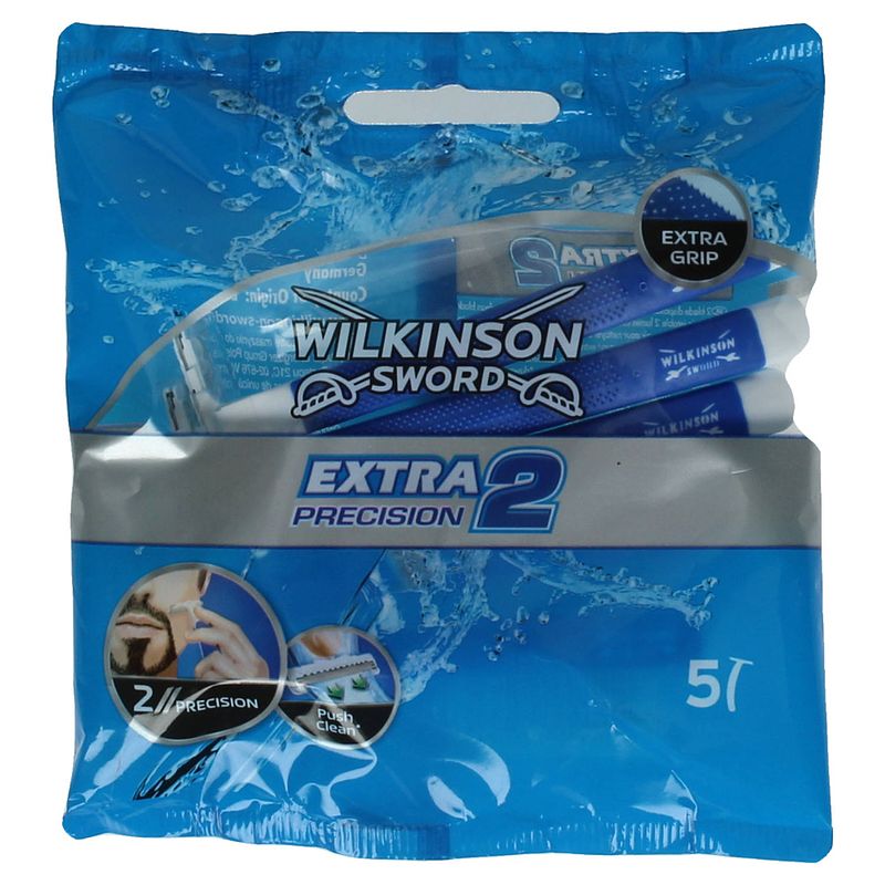 Foto van Wilkinson extra2 precision wegwerpscheermesjes