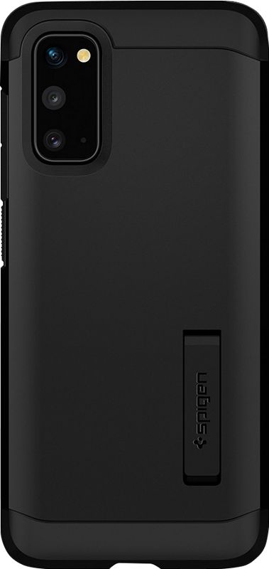 Foto van Spigen tough armor samsung galaxy s20 fe back cover zwart