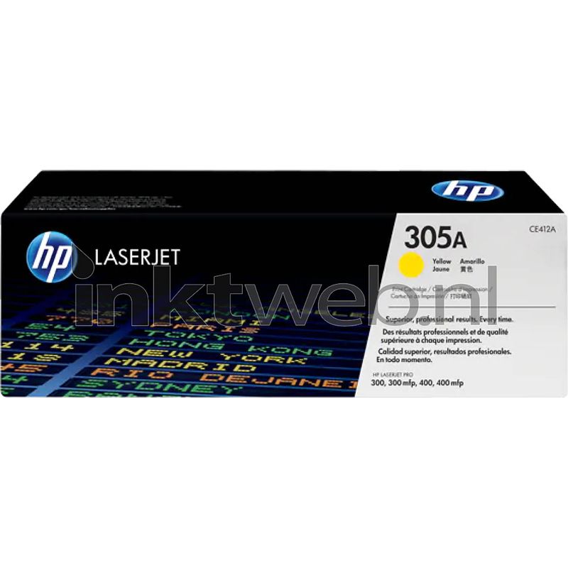 Foto van Hp 305a geel toner