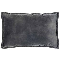 Foto van Unique living - kussen basics - 40x60cm - grey