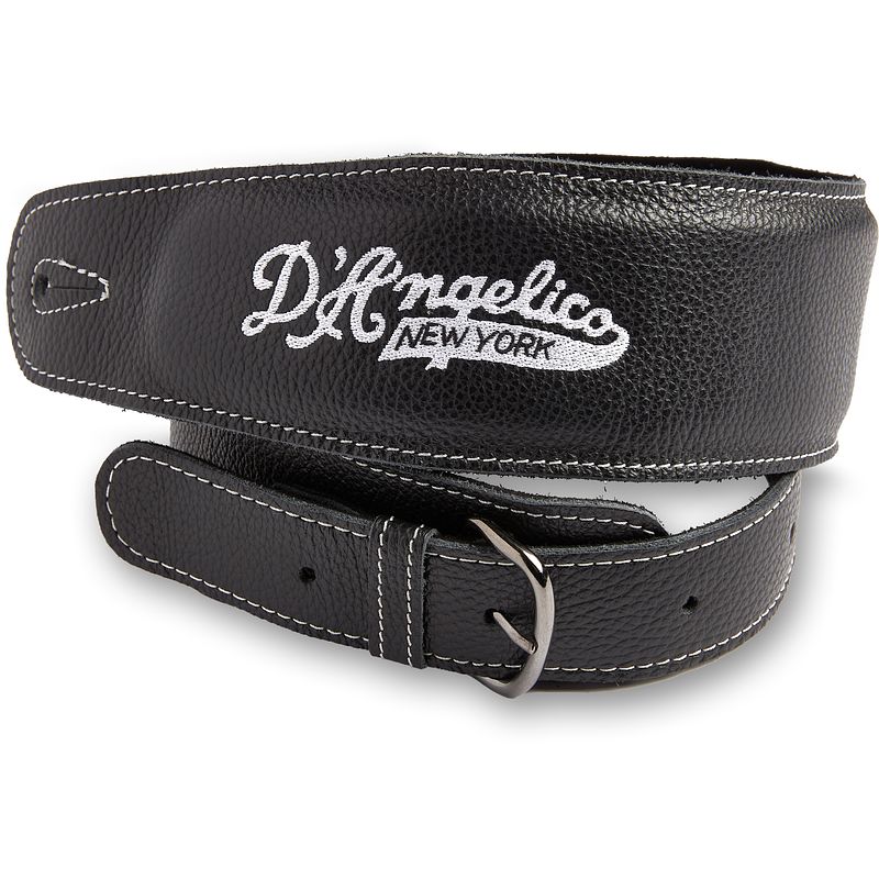 Foto van D'sangelico dalthstrapbk premium leather strap black