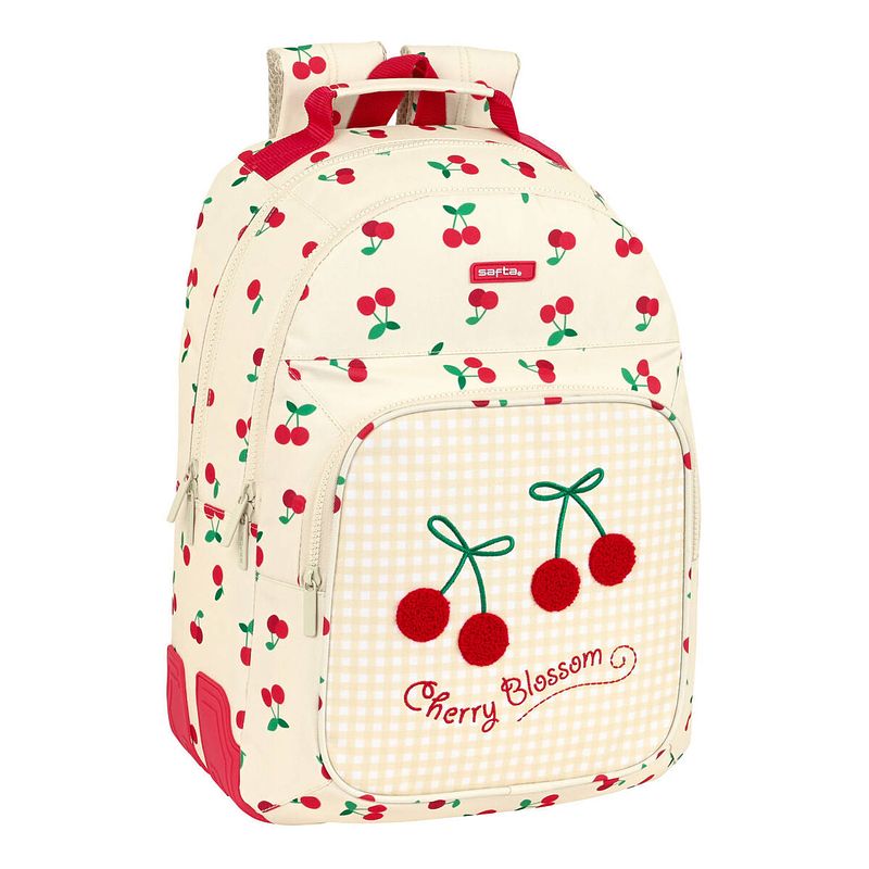 Foto van Schoolrugzak safta cherry beige (32 x 42 x 15 cm)