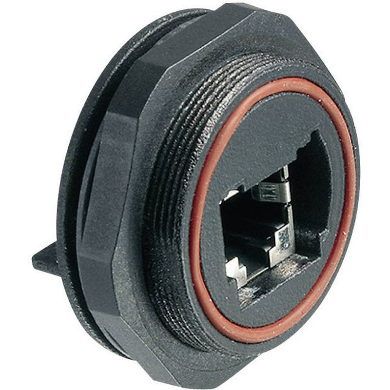 Foto van Bulgin px0839/pc sensor/actuator steekconnector aantal polen: 8p8c bus, inbouw 1 stuk(s)