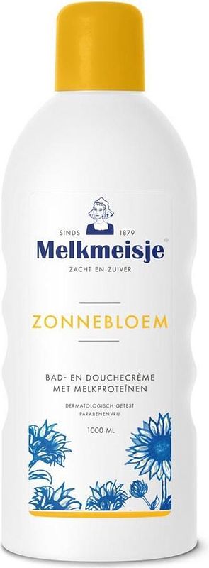 Foto van Melkmeisje zonnebloem bad- en douchecrème