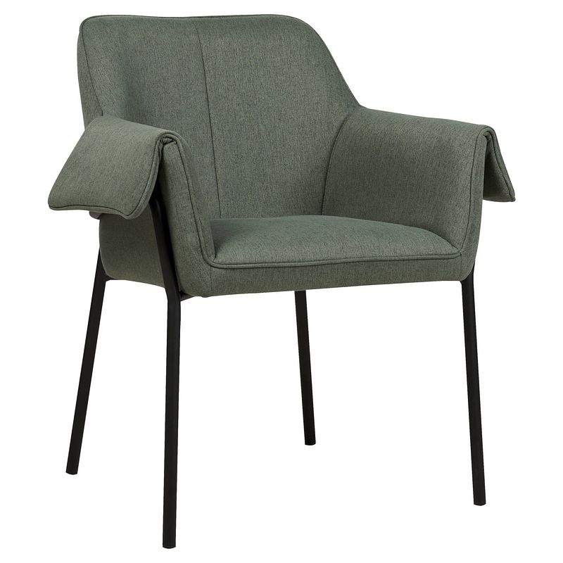 Foto van Beliani arla - fauteuil-groen-polyester