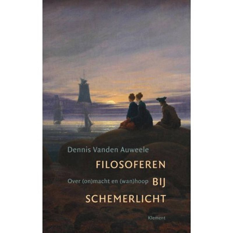 Foto van Filosoferen bij schemerlicht