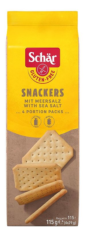 Foto van Schar snackers crackers glutenvrij