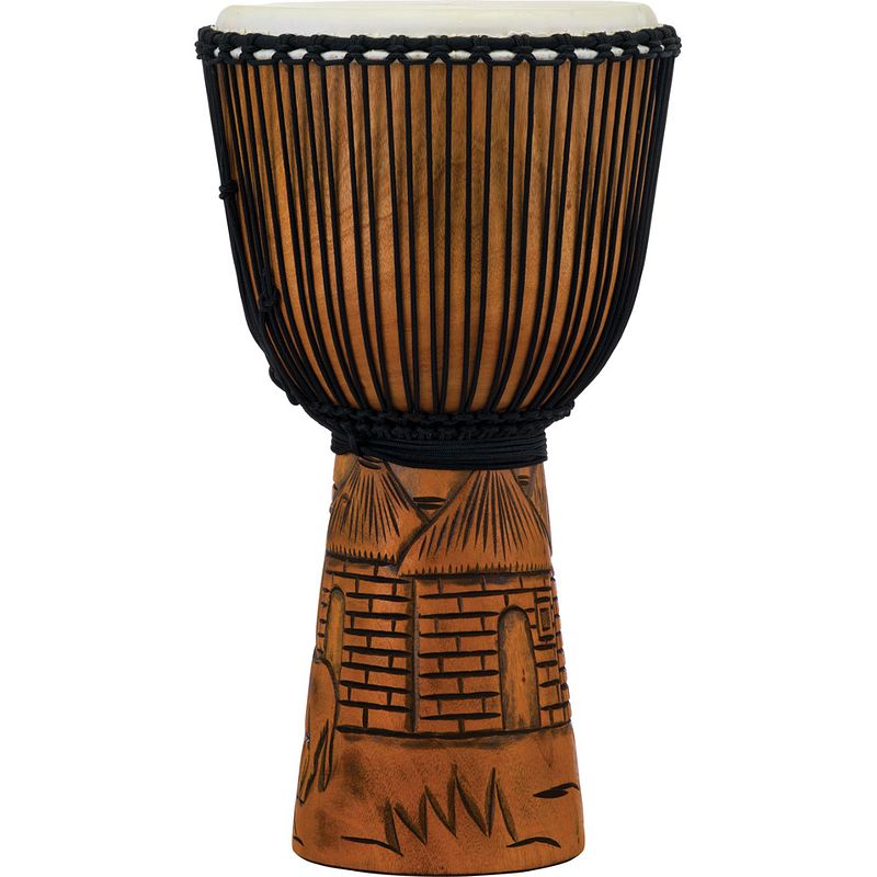 Foto van Pearl pbjwr-12/695 rope tuned djembe malinke village 12 inch