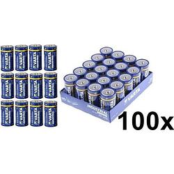 Foto van Varta industrial lr14 c alkaline batterij 7800mah - 100 stuks