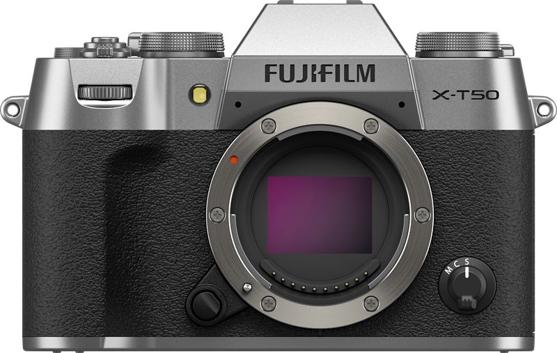 Foto van Fujifilm x-t50 body zilver