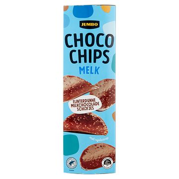 Foto van Jumbo choco chips melk 125g