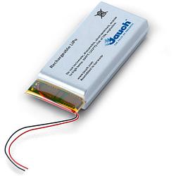 Foto van Jauch quartz lp502030jh speciale oplaadbare batterij prismatisch kabel lipo 3.7 v 260 mah