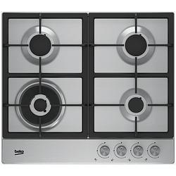 Foto van Beko hiaw64225sx gas inbouwkookplaat grijs