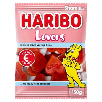 Foto van Haribo lovers 150g bij jumbo