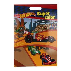 Foto van Boek specials nederland bv super color kleurboek hot wheels