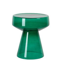 Foto van Side table 37x44 cm dakwa glass green