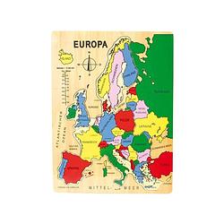 Foto van Small foot houten puzzel europa