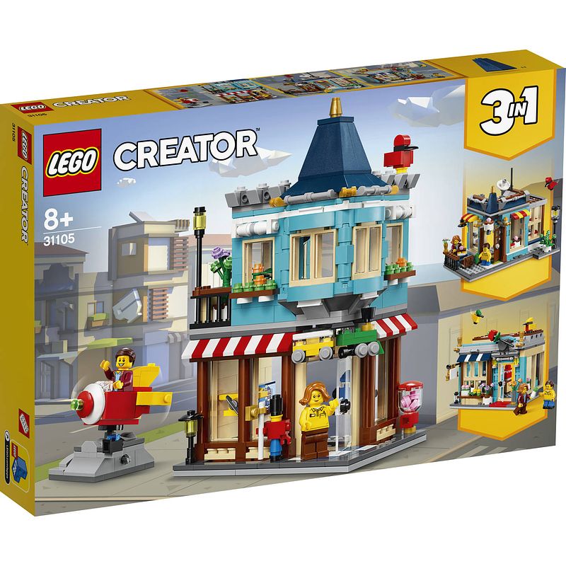 Foto van Lego creator woonhuis en speelgoedwinkel - 31105