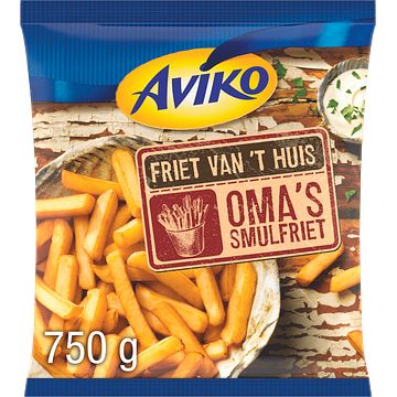 Foto van Aviko friet van 'st huis oma'ss smulfriet 750g bij jumbo