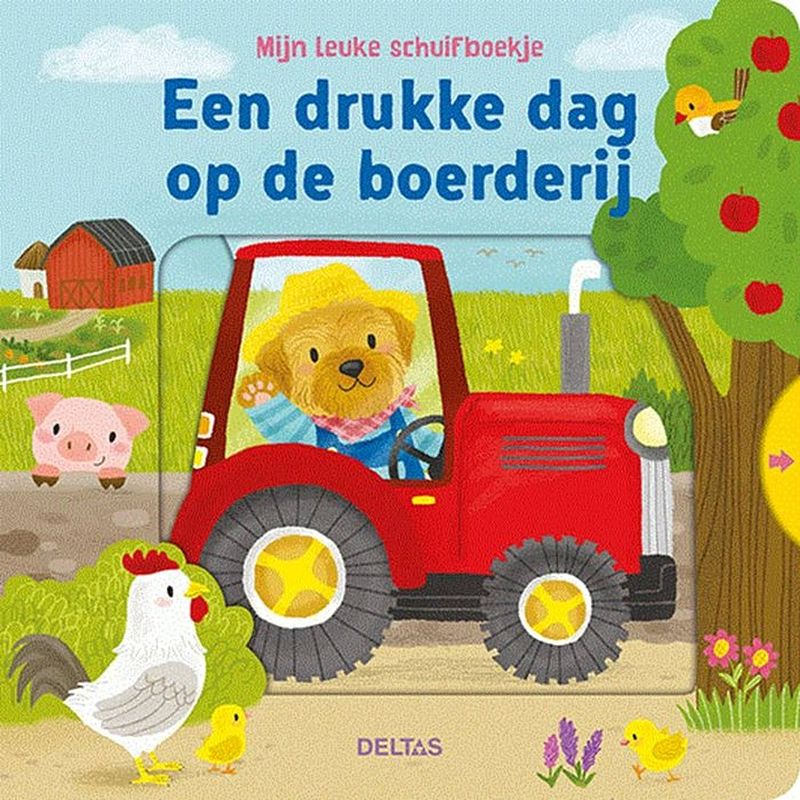 Foto van Deltas schuifboek een drukke dag op de boerderij 18 cm