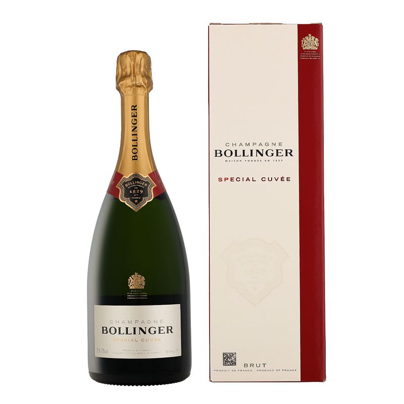 Foto van Bollinger brut special cuvee 75cl wijn + giftbox