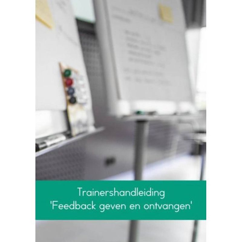 Foto van Trainershandleiding 'sfeedback geven en ontvangen's