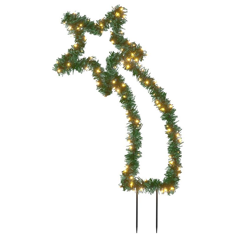 Foto van Vidaxl kerstverlichting meteoor met grondpinnen 115 led'ss 89 cm