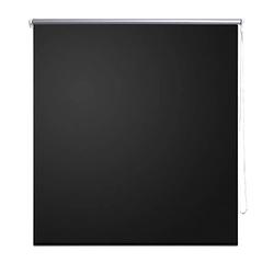 Foto van Vidaxl rolgordijn verduisterend 100 x 175 cm zwart