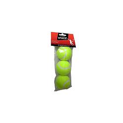 Foto van Sportx tennisballen geel 3 stuks