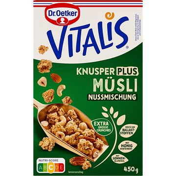 Foto van Dr. oetker vitalis krokante muesli noten 450g bij jumbo