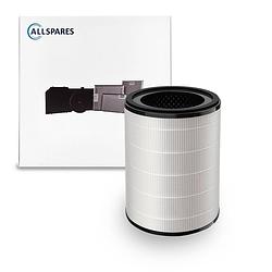 Foto van Allspares hepa-filter geschikt voor luchtreiniger philips, fy3430, fy3430/30