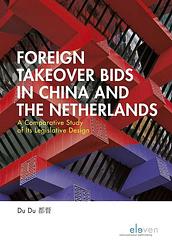 Foto van Foreign takeover bids in china and the netherlands - d. du - ebook (9789059317895)