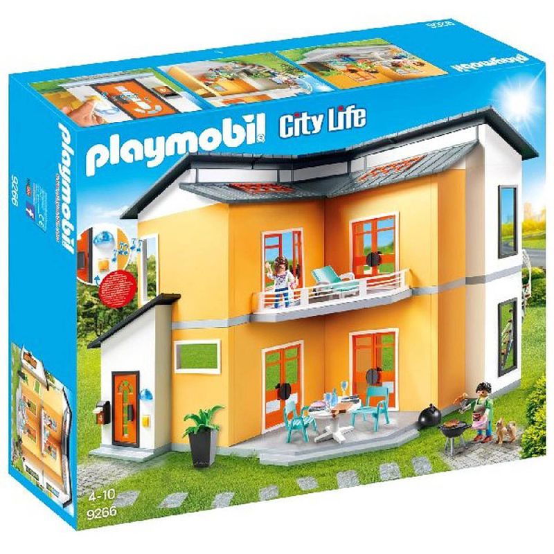 Foto van Playmobil city life modern woonhuis 9266