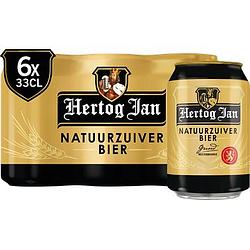 Foto van Hertog jan pils blik 6 x 330ml bij jumbo