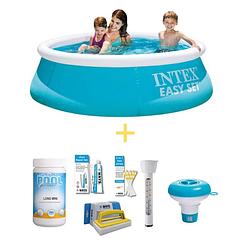 Foto van Intex zwembad - easy set - 183 cm - inclusief ways onderhoudspakket