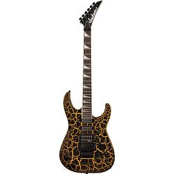 Foto van Jackson x series soloist sl3x dx yellow crackle elektrische gitaar