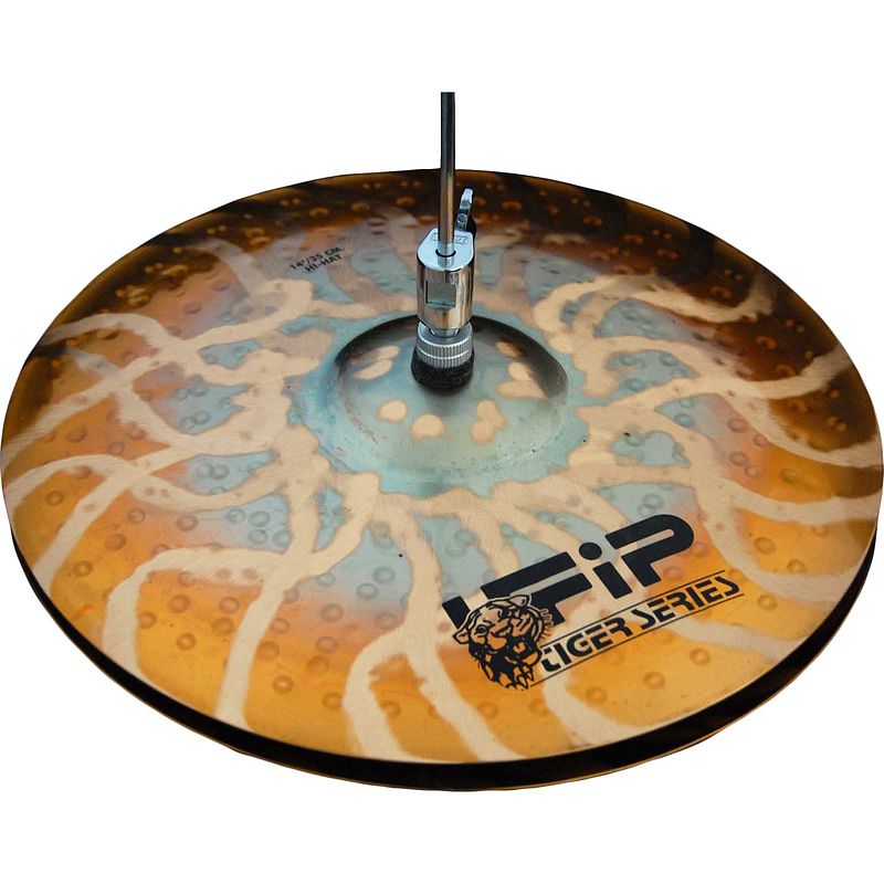 Foto van Ufip ts-14hh tiger series 14 inch hi hat bekken